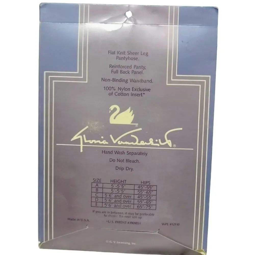 Two (2) 1980s Off White Daysheer Reinforced Toe Pantyhose Size B New In Package